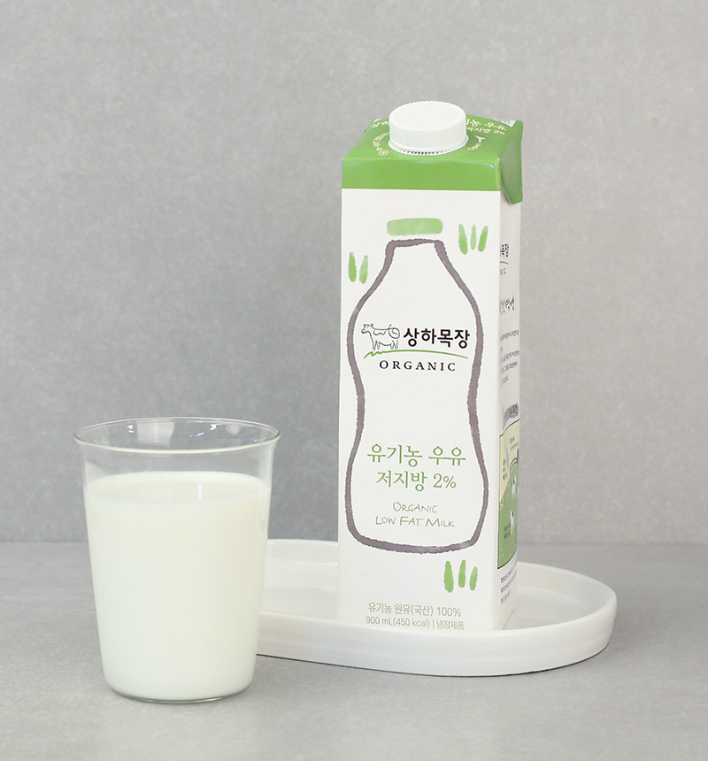 상하목장 후레쉬팩 유기농우유 저지방 900ml (소비기한 24/05/25)