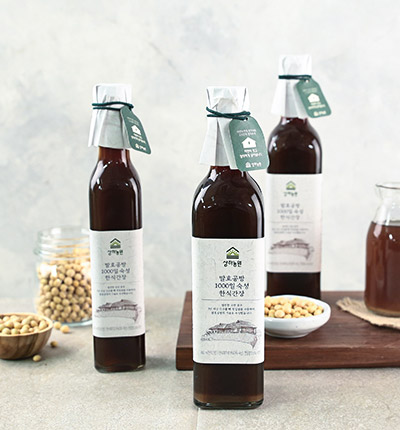 발효공방 1000일 숙성 한식간장 260ml 
