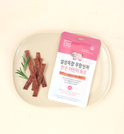 설성목장 한돈 어린이 육포 25g