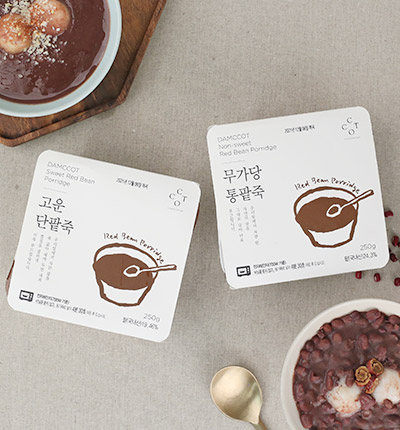 담꽃 수제 단팥죽 2종