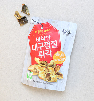 오희숙 전통부각 대구껍질 튀각 30g