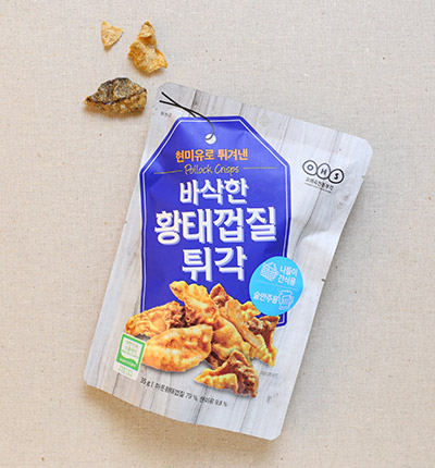 오희숙 전통부각 황태껍질 튀각 35g
