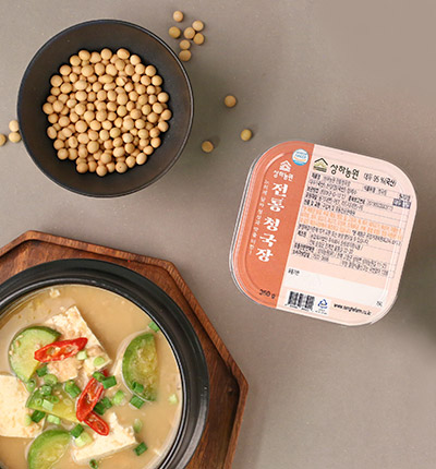 상하농원 전통 청국장 350g(유통기한 23/06/26)