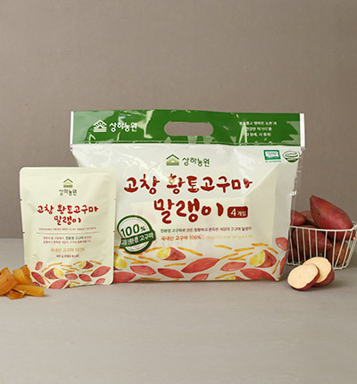 상하농원 황토고구마 말랭이 60g*4입(번들)