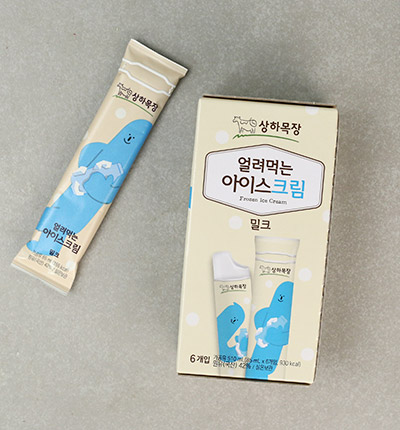 상하목장 얼려먹는 아이스크림 밀크 85ml*6ea