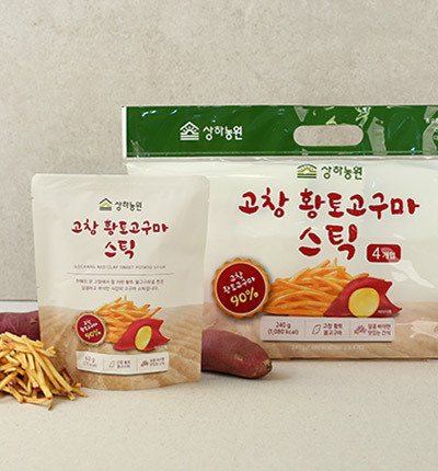 상하농원 고창 황토고구마 스틱 60g*4입(번들)