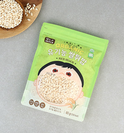 청오건강 유기농 쌀튀밥