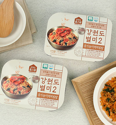 유기농 더덕 비빔밥 215g