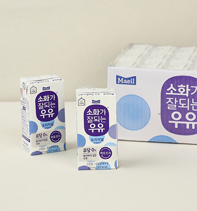 소화가 잘되는 우유(락토프리) 멸균 190ml*24입(1박스)