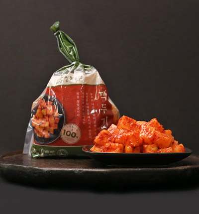 상하농원 깍두기 1.3kg(알맞게 익은 맛)
