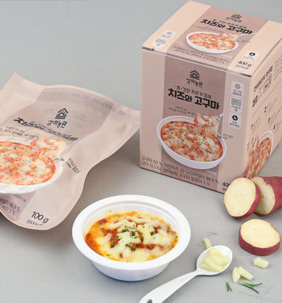 상하농원 치즈와 고구마 400g(100g*4입)(유통기한 23/06/20)