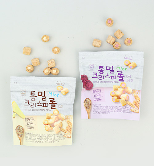 우리밀 통밀 크리스피롤 미니2종