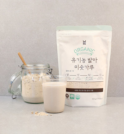 청오건강 유기농 발아 미숫가루 500g