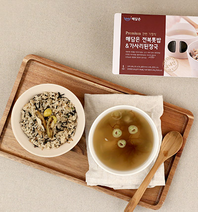 해담은 전복톳밥&가사리된장국