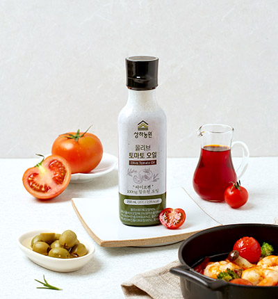 상하농원 올리브 토마토오일 250ml