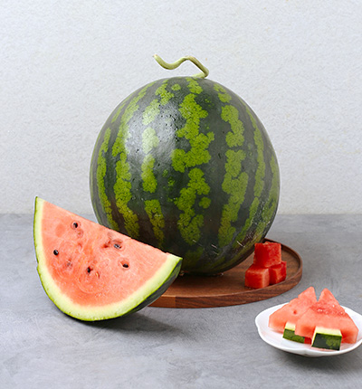 [당도보장] 고당도 맹동수박 1통 (6kg 이상)[12.5Brix]