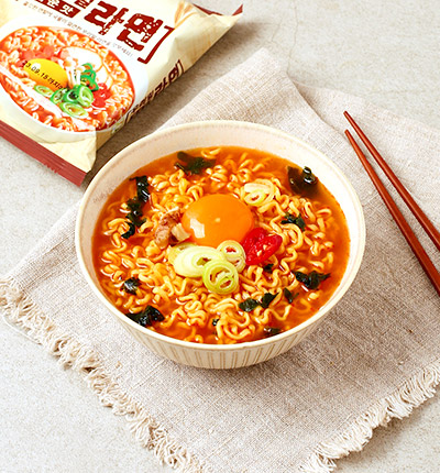 우리밀라면 매운맛