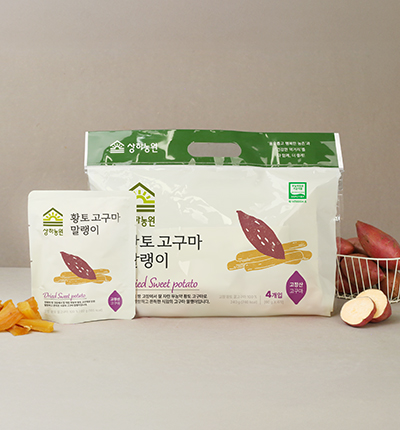 상하농원 고창 황토고구마 말랭이 60g*4입(번들)