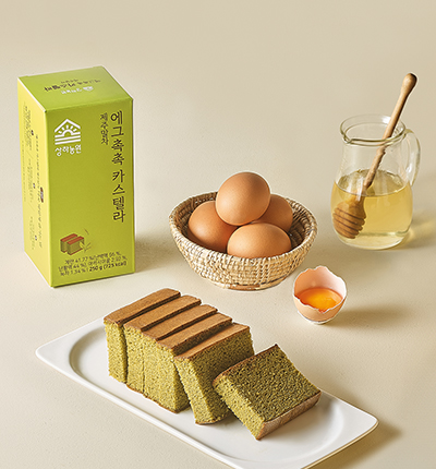 상하농원 에그촉촉 카스텔라 제주말차 250g (소비기한 25/07/05)