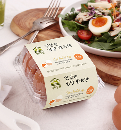 상하농원 맛있는 영양 반숙란 4입