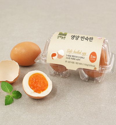 상하농원 맛있는 영양 반숙란 2입(소비기한 25/09/08)