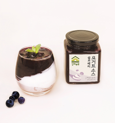 상하농원 요거트 소스 블루베리 480g