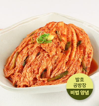 [월1회][12개월]상하농원 포기김치 3Kg (총12회)