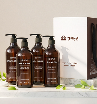 [상하농원×라인플라츠] 어메니티 4종 SET